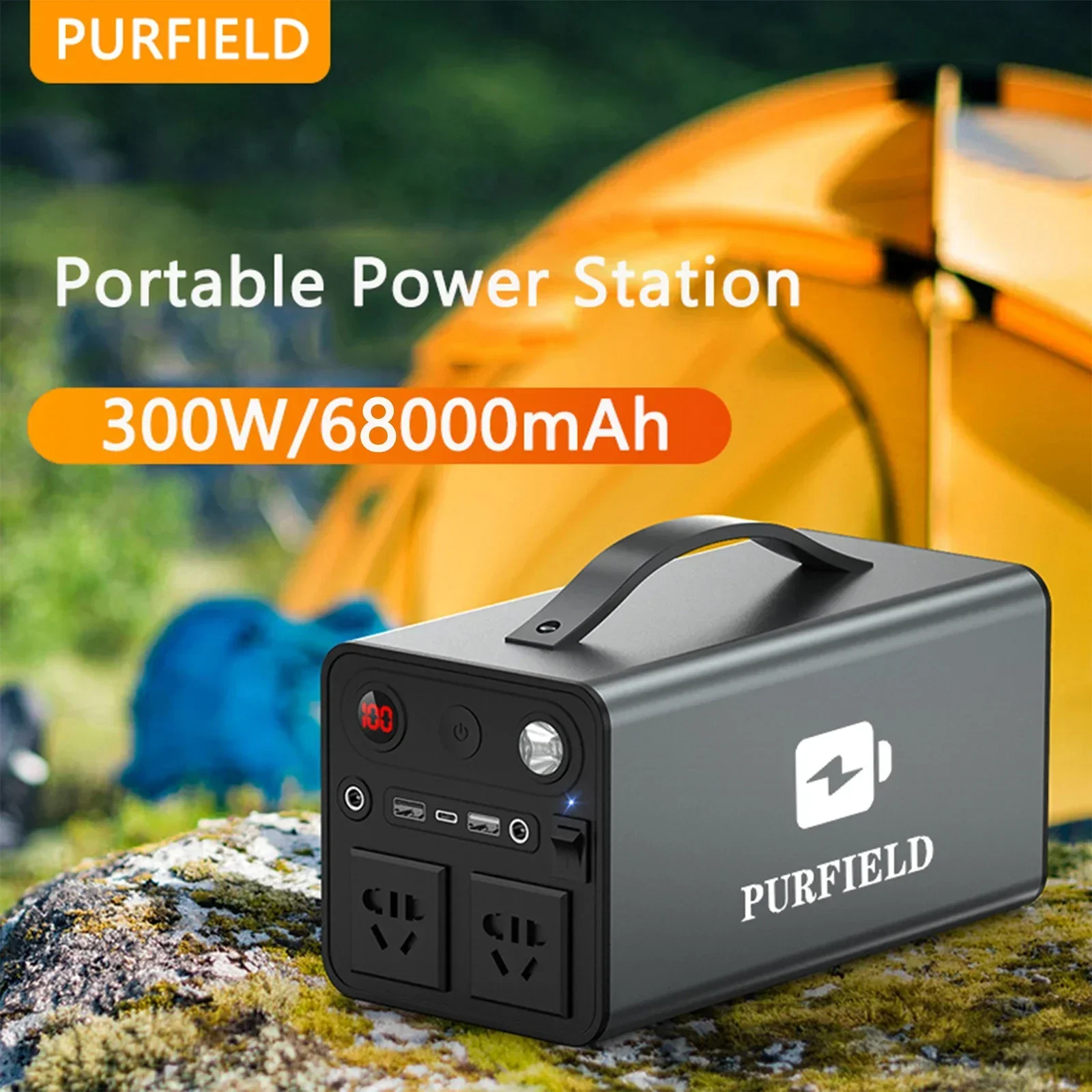 PURFIELD Portable Power 68000m - đánh giá và giá Ac Outdoor Power