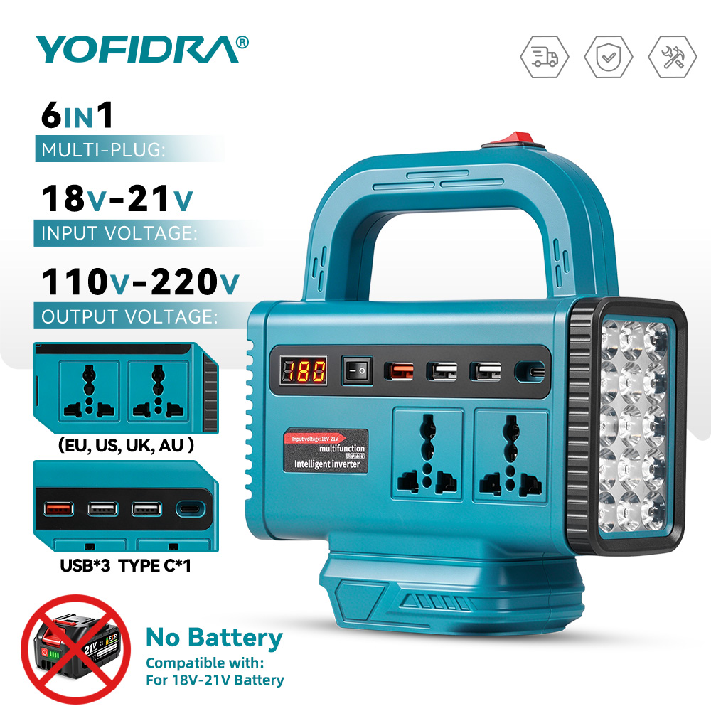YOFIDRA 220V Portable Power In - đánh giá và giá Ac Outdoor Power